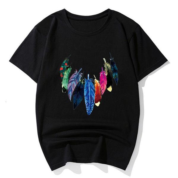 men's t-shirts men printing fashion casual cotton breathable color feather youth classic japan harajuku o-neck short sleeve kkq, White;black
men's t-shirts men printing fashion casual cotton breathable color feather youth classic japan harajuku o-neck short sleeve kkq, White;black