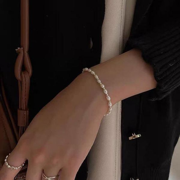 charm bracelets baroque pearl bracelet 2021 elastic for women jewelry accessories wholesale pulseras mujer, Golden;silver
charm bracelets baroque pearl bracelet 2021 elastic for women jewelry accessories wholesale pulseras mujer, Golden;silver