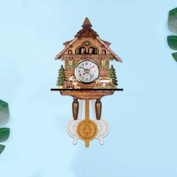 lovely creative cuckoo wall clock chime alarm retro wooden living room decoration for home party clocks
lovely creative cuckoo wall clock chime alarm retro wooden living room decoration for home party clocks