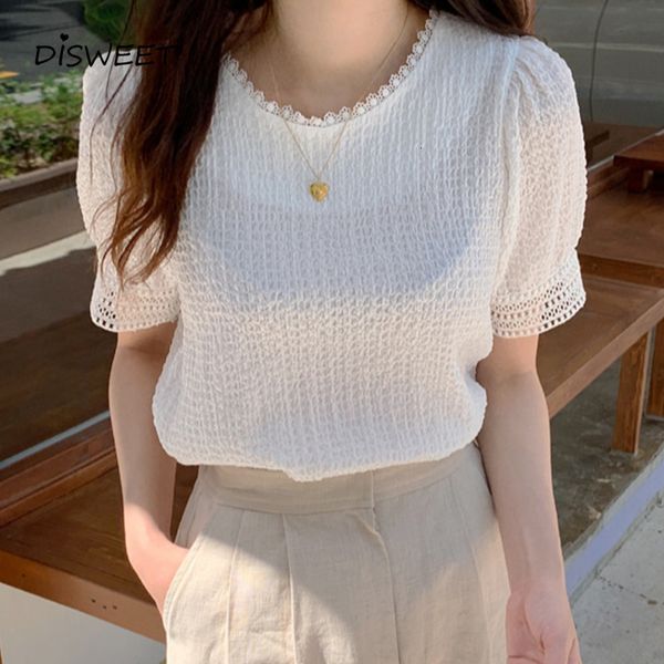 blouses lace solid woman korean short-sleeved hollow loose women simple summer pleated slim white shirt women's
blouses lace solid woman korean short-sleeved hollow loose women simple summer pleated slim white shirt women's