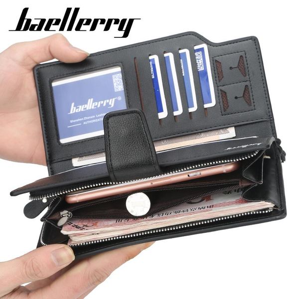 men wallets long purse wallet male clutch leather zipper business coin, Red;black
men wallets long purse wallet male clutch leather zipper business coin, Red;black