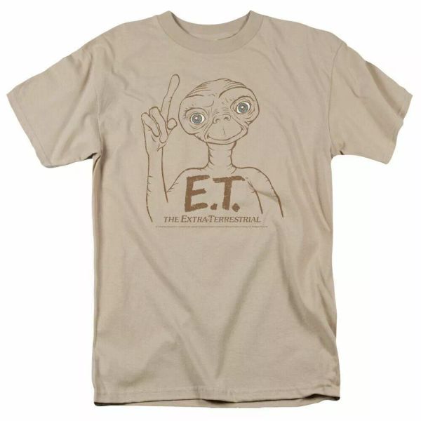 e.t. the extra terrestrial pointing t shirt mens licensed 80s movie tee sand, White;black
e.t. the extra terrestrial pointing t shirt mens licensed 80s movie tee sand, White;black