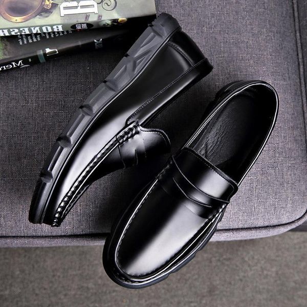 cowhide doudou sho men's bright leather busins drs leisure soft sole soft leather driving fashion, Black
cowhide doudou sho men's bright leather busins drs leisure soft sole soft leather driving fashion, Black