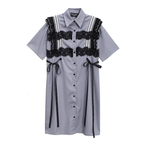 luxury casual dresses lolita lace bow shirt 2021 summer niche digner straight drs 8383, Black;gray
luxury casual dresses lolita lace bow shirt 2021 summer niche digner straight drs 8383, Black;gray