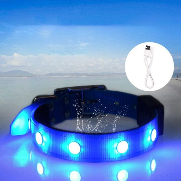 pet adjustable collars usb magnetically led chargeable luminescent dog waterproof odor-proof collar harnesses leads & leashes
pet adjustable collars usb magnetically led chargeable luminescent dog waterproof odor-proof collar harnesses leads & leashes