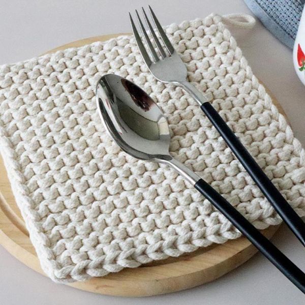 mats & pads 1pc woven cotton heat resistant pad drink coffee tea cup mug table mat placemat for home decor kitchen accessories
mats & pads 1pc woven cotton heat resistant pad drink coffee tea cup mug table mat placemat for home decor kitchen accessories