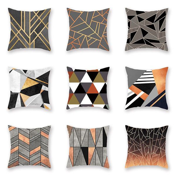 cushion/decorative pillow nordic minimalist geometric abstract pillowcase kussenhoes 45*45cm polyester for bed chair sofa back seat decorati
cushion/decorative pillow nordic minimalist geometric abstract pillowcase kussenhoes 45*45cm polyester for bed chair sofa back seat decorati