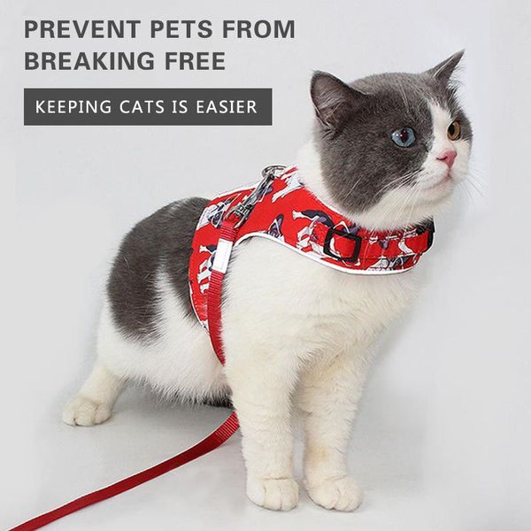 cat collars & leads adjustable dog harness leash set breathable mesh vest reflective chest strap for small medium cats outdoor walking suppl
cat collars & leads adjustable dog harness leash set breathable mesh vest reflective chest strap for small medium cats outdoor walking suppl