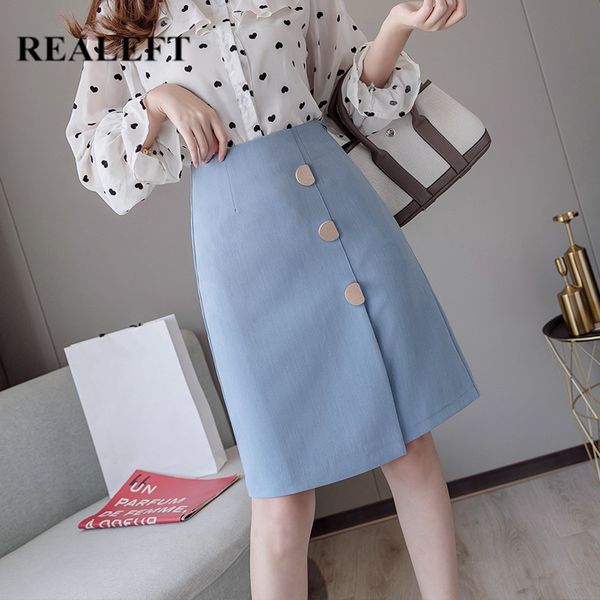 spring summer women vintage midi skirts button split korean ol style high waist a-line female elegant 210428, Black
spring summer women vintage midi skirts button split korean ol style high waist a-line female elegant 210428, Black
