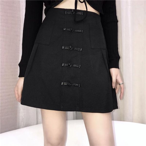 skirts harajuku solid summer a-line women skirt korean vintage cute pockets high waist leadies above knee sweet kawaii, Black
skirts harajuku solid summer a-line women skirt korean vintage cute pockets high waist leadies above knee sweet kawaii, Black