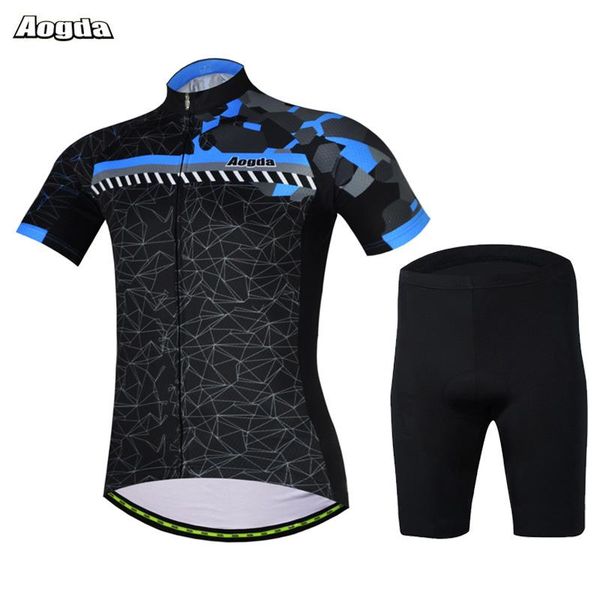 racing sets aogda summer cycling jersey set men clothing suit breathable mtb bicycle bike clothes, Black;blue
racing sets aogda summer cycling jersey set men clothing suit breathable mtb bicycle bike clothes, Black;blue
