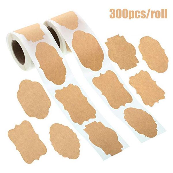 300pcs blank kraft sticker cake baking diy seal label wedding decoration gift tags kitchen jars stationery envelope stickers wrap
300pcs blank kraft sticker cake baking diy seal label wedding decoration gift tags kitchen jars stationery envelope stickers wrap