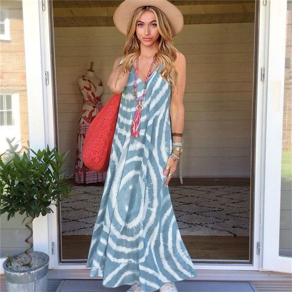 casual dresses women boho sundress beach holiday plus size elegant straight summer v-neck printed long maxi dress female vestidos, Black;gray
casual dresses women boho sundress beach holiday plus size elegant straight summer v-neck printed long maxi dress female vestidos, Black;gray