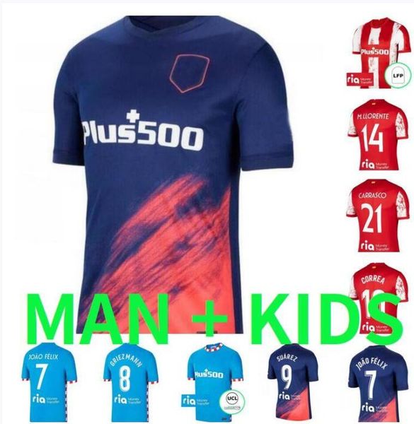 21/22 suarez griezmann joão félix soccer jerseys 2021 2022 lemar carrasco correa koke dembélé m.llorente h.herrera men kids kit football shi, Black;yellow
21/22 suarez griezmann joão félix soccer jerseys 2021 2022 lemar carrasco correa koke dembélé m.llorente h.herrera men kids kit football shi, Black;yellow