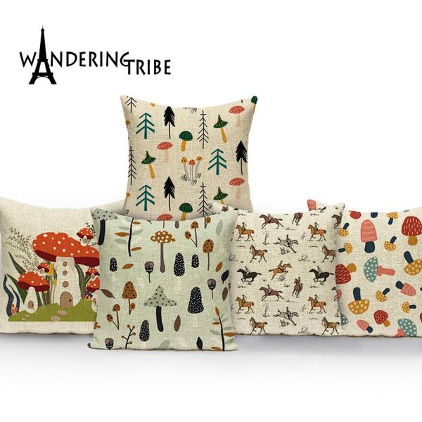 cushion/decorative pillow cartoon mushroom cover jungle leaves decorative peach skin sofa seat throw case cushion 45x45cm cojines
cushion/decorative pillow cartoon mushroom cover jungle leaves decorative peach skin sofa seat throw case cushion 45x45cm cojines