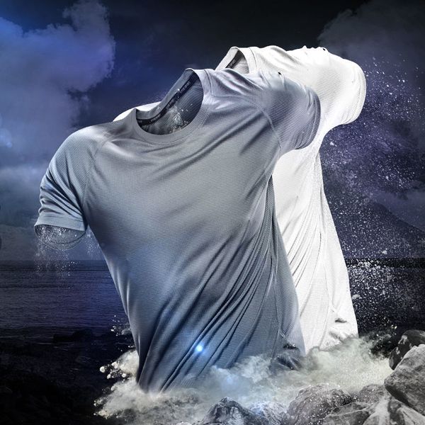 men's sports short-sleeved summer quick-drying clothes ice silk sportswear running fitness t-shirt tide, Black;yellow
men's sports short-sleeved summer quick-drying clothes ice silk sportswear running fitness t-shirt tide, Black;yellow