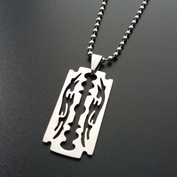 pendant necklaces beads chain mens stainless steel fashion pendants gifts for male accessories necklace jewelry on the neck, Silver
pendant necklaces beads chain mens stainless steel fashion pendants gifts for male accessories necklace jewelry on the neck, Silver