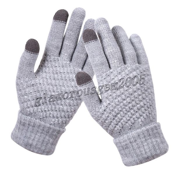 women' cashmere knitted winter mittens cashmere women autumn keep warm thick gloves touch screen skiing gloves, Blue;gray
women' cashmere knitted winter mittens cashmere women autumn keep warm thick gloves touch screen skiing gloves, Blue;gray