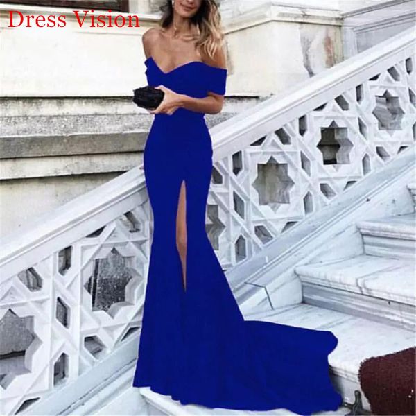 Robe De Soiree Wedding Party Prom Dress Vestido De Fiesta Fe Boda Mermaid Side Split, White
Robe De Soiree Wedding Party Prom Dress Vestido De Fiesta Fe Boda Mermaid Side Split, White