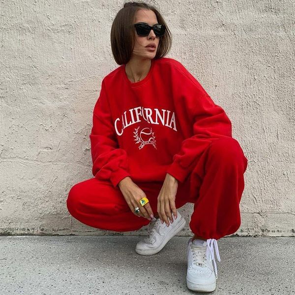 women's two piece pants red pantsuit 2 pcs printed sweater suits casual sport high street tracksuit outsuit trouser suit jumpsuit, White
women's two piece pants red pantsuit 2 pcs printed sweater suits casual sport high street tracksuit outsuit trouser suit jumpsuit, White