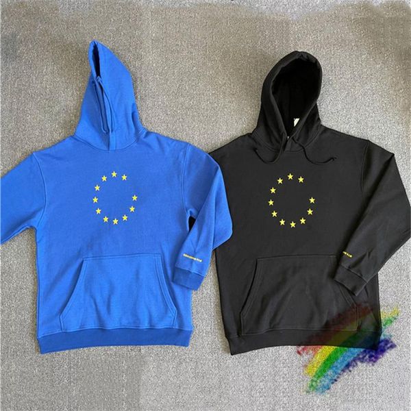 men's hoodies & sweatshirts 2021fw oversized gold thread loge embroidery hoodie men women star print dark blue pullovers, Black
men's hoodies & sweatshirts 2021fw oversized gold thread loge embroidery hoodie men women star print dark blue pullovers, Black