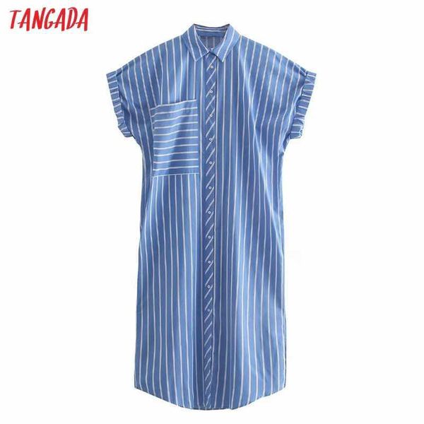 tangada summer women striped oversized robe dress short sleeve ladies midi dress vestidos 5z143 210609, Black;gray
tangada summer women striped oversized robe dress short sleeve ladies midi dress vestidos 5z143 210609, Black;gray