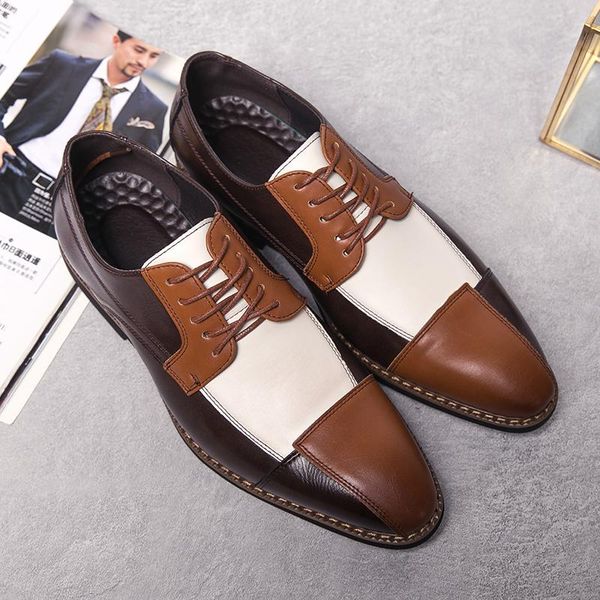 dress shoes drop men big size 38-48 patchwork white blue brown casual formal britsh pointy male flats, Black
dress shoes drop men big size 38-48 patchwork white blue brown casual formal britsh pointy male flats, Black