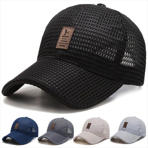 Spring Summer Fashion Hollow Out Breathable Women Man Baseball Cap Adjustable Sun Protection Pattern Embroidery Brim Sunhat, Blue;gray
Spring Summer Fashion Hollow Out Breathable Women Man Baseball Cap Adjustable Sun Protection Pattern Embroidery Brim Sunhat, Blue;gray