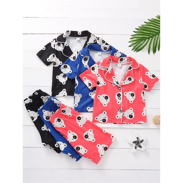 kid for boy girl pajamas clothing set t shirt shorts two piece cartoon baby sleepwear summer dinosaur bear print clothe suit wear outfit bou, Blue;red
kid for boy girl pajamas clothing set t shirt shorts two piece cartoon baby sleepwear summer dinosaur bear print clothe suit wear outfit bou, Blue;red