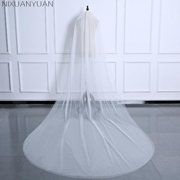 bridal veils 2021 elegant wedding veil 3 meters long soft with comb 2 layers ivory white color bride accessories, Black
bridal veils 2021 elegant wedding veil 3 meters long soft with comb 2 layers ivory white color bride accessories, Black