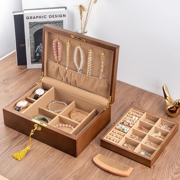 watch boxes & cases vintage case of solid wood jewelry ancient chinese storage nelace earrings high-quality hand rope, Black;blue
watch boxes & cases vintage case of solid wood jewelry ancient chinese storage nelace earrings high-quality hand rope, Black;blue
