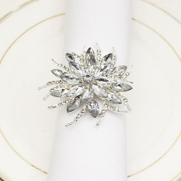 napkin rings 6pcs rhinestone lotus flower shape towel ring wedding dinner table decor
napkin rings 6pcs rhinestone lotus flower shape towel ring wedding dinner table decor
