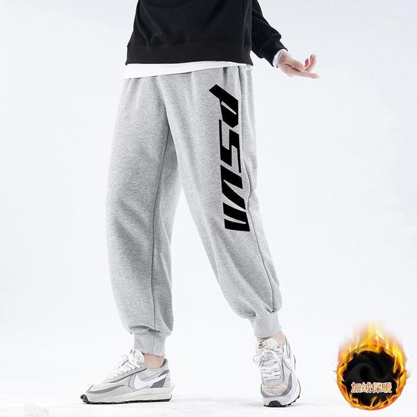 men's pants 2021 thick fleece jogger mens sports cotton trousers male winter warm velvet sweatpants harem pencil tracksuit autumn, Black
men's pants 2021 thick fleece jogger mens sports cotton trousers male winter warm velvet sweatpants harem pencil tracksuit autumn, Black