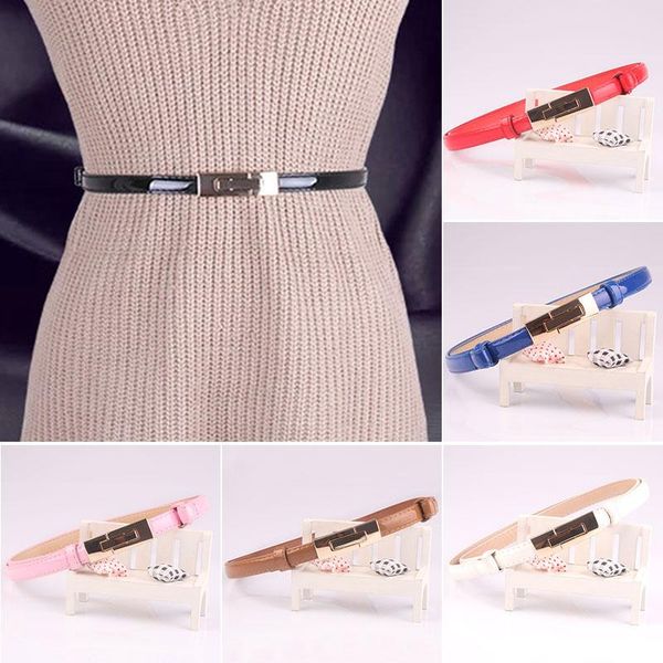 fashion thin belt rectangle gold buckle leather belts for women simple ladies cummerbunds adjustable waistband female, Black;brown
fashion thin belt rectangle gold buckle leather belts for women simple ladies cummerbunds adjustable waistband female, Black;brown