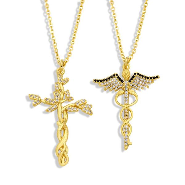 pendant necklaces flola gold chain cross necklace for women white stone copper cz short christian jewelry nkey10, Silver
pendant necklaces flola gold chain cross necklace for women white stone copper cz short christian jewelry nkey10, Silver