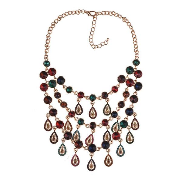 chokers jerpvte fashion multi-color crystal water design tassel statement necklaces & pendants elegant wedding choker collar necklace, Golden;silver
chokers jerpvte fashion multi-color crystal water design tassel statement necklaces & pendants elegant wedding choker collar necklace, Golden;silver