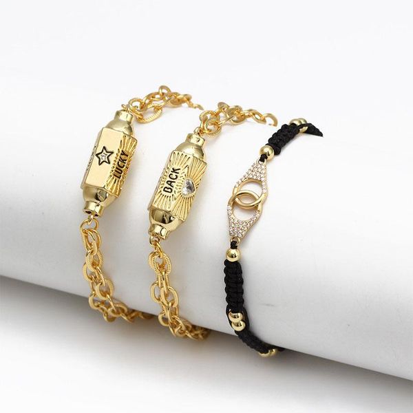 link, chain turkish lucky crystal evil eye bracelets for women handmade gold chains girl adjustable jewelry gifts bracelet charms, Black
link, chain turkish lucky crystal evil eye bracelets for women handmade gold chains girl adjustable jewelry gifts bracelet charms, Black