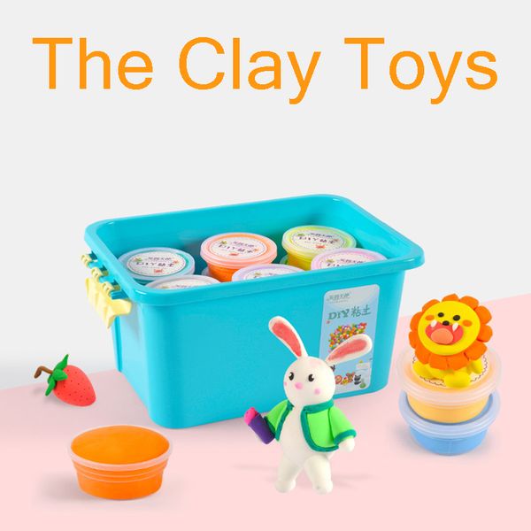 24color air clay toy polymer play dough plasticine light soft modeling clay handgum jumping diy foam playdough educational toys
24color air clay toy polymer play dough plasticine light soft modeling clay handgum jumping diy foam playdough educational toys