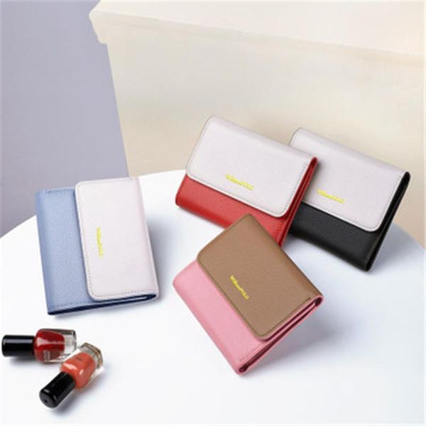 wallets williampolo women's wallet genuine leather korean version the fold wild fashion simple small mini purse ladies boutique1, Red;black
wallets williampolo women's wallet genuine leather korean version the fold wild fashion simple small mini purse ladies boutique1, Red;black