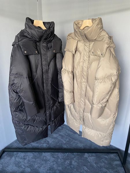 dongdaemun korean style gao quality white duck down fluffy loose fashion hooded bread solid color down jacket female fashion, Black
dongdaemun korean style gao quality white duck down fluffy loose fashion hooded bread solid color down jacket female fashion, Black