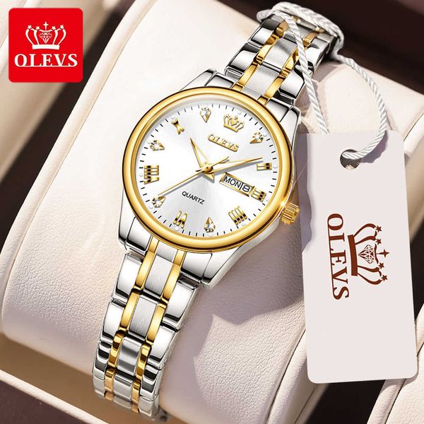 olevs watche fashion watch luxury stainless steel waterproof female clock ladies quartz wristwatch relogio feminino 210616, Slivery;brown
olevs watche fashion watch luxury stainless steel waterproof female clock ladies quartz wristwatch relogio feminino 210616, Slivery;brown