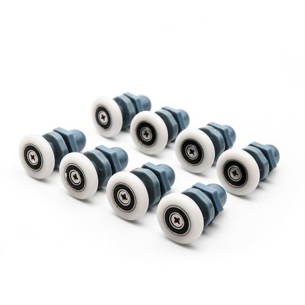 8pcs/lot 23mm/25mm/27mm single straight plastic shower door pulley rollers runners wheels bearing for sliding cabin room other hardware
8pcs/lot 23mm/25mm/27mm single straight plastic shower door pulley rollers runners wheels bearing for sliding cabin room other hardware