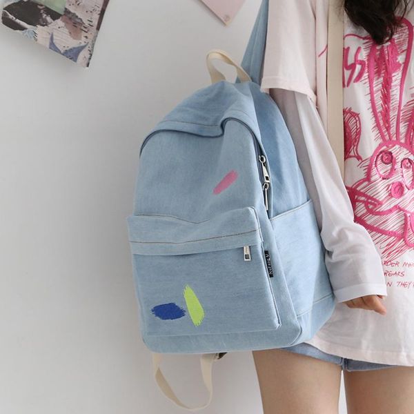 backpack fashion denim women bag 2021 cute school bags for teenagers female korean 14inch lapbackpacks ladies ruckpacks
backpack fashion denim women bag 2021 cute school bags for teenagers female korean 14inch lapbackpacks ladies ruckpacks