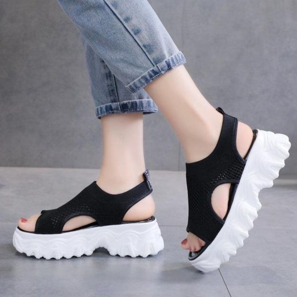 dress shoes designers woman platform sandals mesh breathable casual chunky sandal 5cm high heeled wedges for women pink 2021 summer, Black
dress shoes designers woman platform sandals mesh breathable casual chunky sandal 5cm high heeled wedges for women pink 2021 summer, Black
