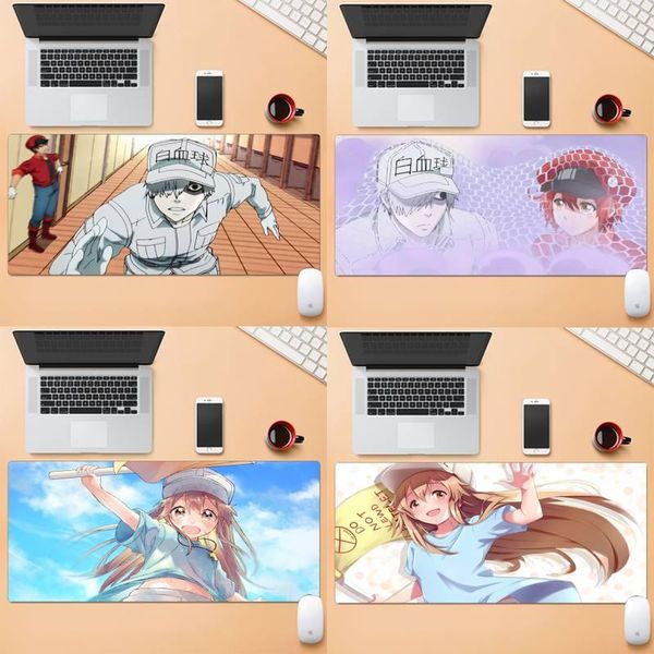 mouse pads & wrist rests cells at work hataraku saibou player desk laprubber mat large gaming non-slip office computer pad
mouse pads & wrist rests cells at work hataraku saibou player desk laprubber mat large gaming non-slip office computer pad