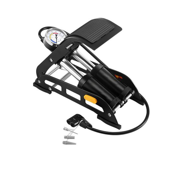 professional hand tool sets double cylinder bike foot pump aluminum body cycling floor air inflator with 160psi accurate pressure gauge
professional hand tool sets double cylinder bike foot pump aluminum body cycling floor air inflator with 160psi accurate pressure gauge