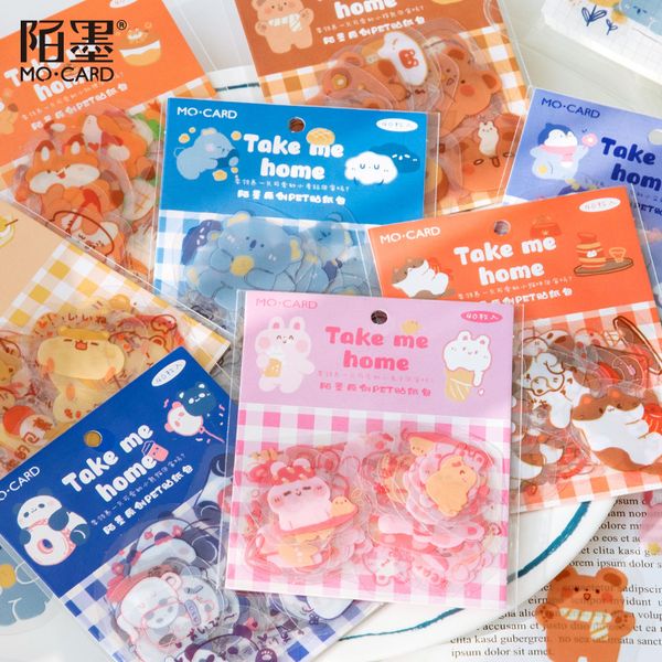 40pcs/pack Cartoon Animals Pvc Stickers Kawaii Rabbit Hamster Stickers For Diy Albums Diary Scrapbooking
40pcs/pack Cartoon Animals Pvc Stickers Kawaii Rabbit Hamster Stickers For Diy Albums Diary Scrapbooking