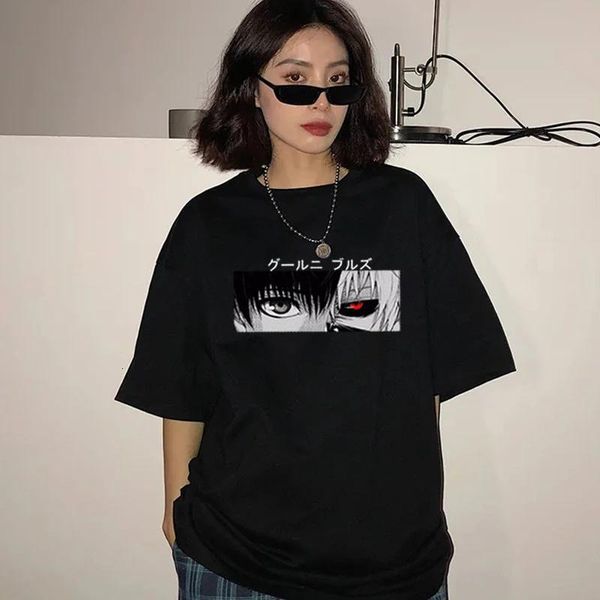 men's t-shirts japanese print anime tokyo ghoul eyes punk dark black ins retro women's t-shirt harajuku casual summer fash, White;black
men's t-shirts japanese print anime tokyo ghoul eyes punk dark black ins retro women's t-shirt harajuku casual summer fash, White;black
