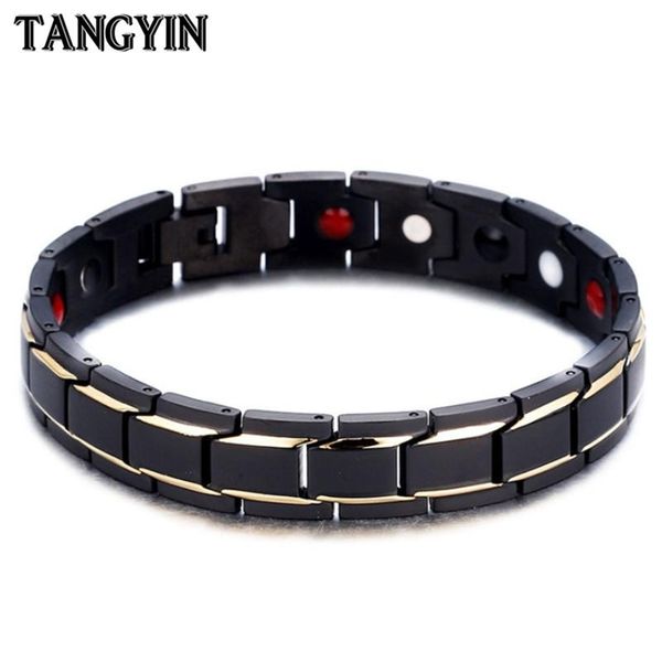 charm bracelets explosion trend jewelry stainless steel bracelet magnetic enamel men's health & bangles, Golden;silver
charm bracelets explosion trend jewelry stainless steel bracelet magnetic enamel men's health & bangles, Golden;silver