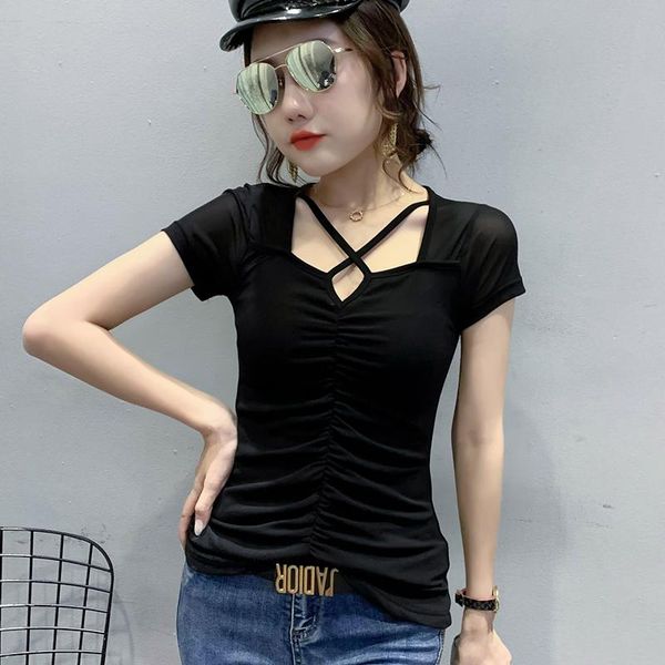 summer casual t-shirt fashion printing folds short sleeve 2021 women t shirt plus size s-3xl women's, White
summer casual t-shirt fashion printing folds short sleeve 2021 women t shirt plus size s-3xl women's, White